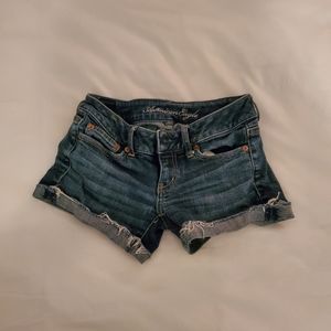 American eagle jean shorts